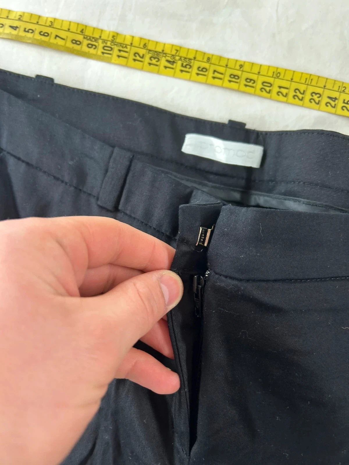 Vintage black straight-leg pants by Promod – photo 6